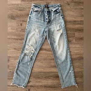 BDG slim straight ankle jeans